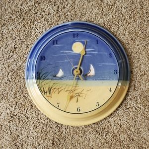 Chatham Pottery clock
